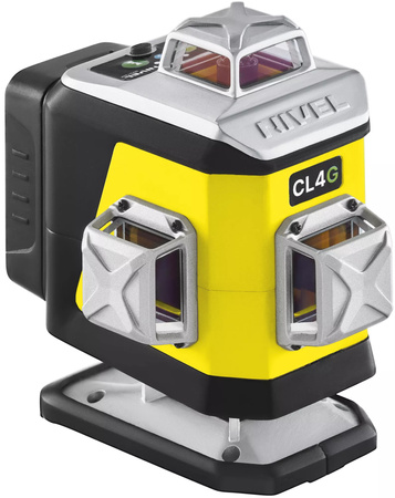 Nivel System CL4G Laser Krzyżowy 4x360 Zielony + Tyczka LP-36