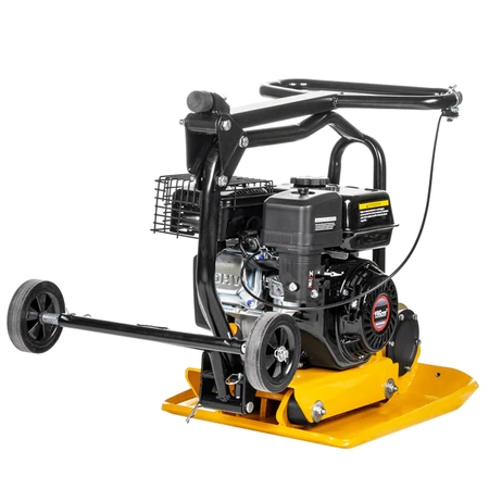 ZAGĘSZCZARKA SPALINOWA CEDRUS ZG02 79kg LONCIN G200F + MATA DO KOSTKI + KOŁA TRANSPORTOWE