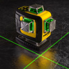 MULTI-LASER KRZYŻOWY NIVEL SYSTEM CL4D-G ZIELONY (4 X 360)