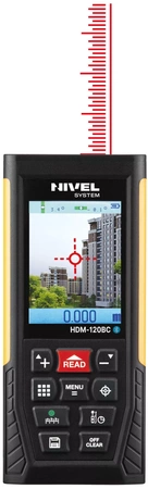 DALMIERZ LASEROWY Z KAMERĄ NIVEL SYSTEM HDM-120BC (USB,BLUETOOTH) nivel-system
