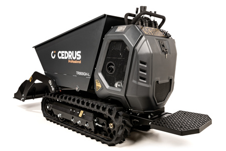 WOZIDŁO TRANSPORTER GĄSIENICOWY SAMOZAŁADOWCZY TACZKA MINIWOZIDŁO CEDRUS TR800GH-L PROFESSIONAL