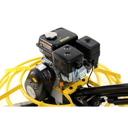 RĘCZNA ZACIERACZKA SPALINOWA KD1190, SILNIK LONCIN G200F, ŚREDNICA ZACIERANIA 920 MM