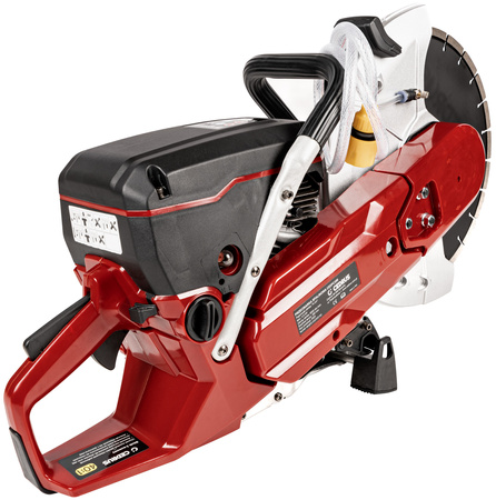 RĘCZNA PRZECINARKA SPALINOWA CEDRUS PC350 (350 MM), GŁĘBOKOŚĆ CIĘCIA 125 MM + TARCZA GRATIS