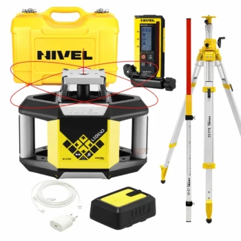 NIVEL SYSTEM NL320R DIGITAL NIWELATOR LASEROWY + ŁATA LS-24 + STATYW SJJ32