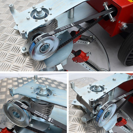 LIMPAR WD70 Odchwaszczarka Spalinowa Honda GXV 160 - Szerokośc Robocza 70 cm - 8 Wrzecion