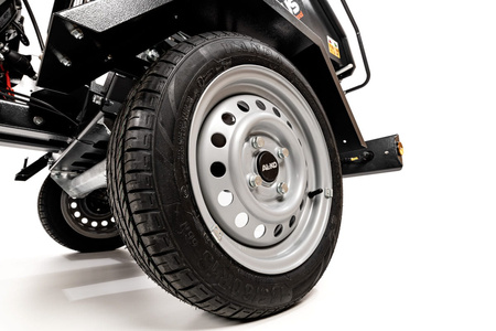 ROZDRABNIACZ SPALINOWY DO GAŁĘZI CEDRUS RBR13 R13 PROFESSIONAL ( RĘBAK ) LONCIN LC2V80FD ELEKTRYCZNY ROZRUCH 24 KM PRZYCZEPKA LEKKA JONCO