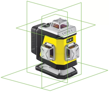 Nivel System CL4B Laser Krzyżowy 4x360 Niebieski
