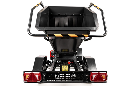 ROZDRABNIACZ SPALINOWY DO GAŁĘZI CEDRUS RBR13 R13 PROFESSIONAL ( RĘBAK ) LONCIN LC2V80FD ELEKTRYCZNY ROZRUCH 24 KM PRZYCZEPKA LEKKA JONCO