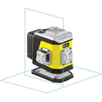 Nivel System CL2B Laser Krzyżowy 2x360 NIebieski