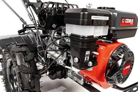 GLEBOGRYZARKA SPALINOWA CEDRUS GLX650 PREMIUM RATO R210 7KM KULTYWATOR 65CM NOŻE PRZECIWBIEŻNE