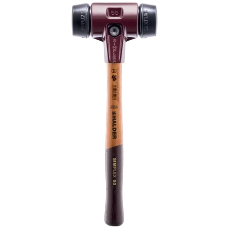 MŁOTEK HALDER SIMPLEX EH3002 60 MM ŚREDNIO-TWARDA GUMA 1550 g