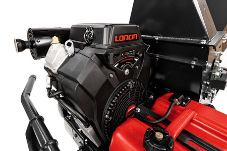 ROZDRABNIACZ SPALINOWY DO GAŁĘZI CEDRUS RBR13 R13 PROFESSIONAL ( RĘBAK ) LONCIN LC2V80FD ELEKTRYCZNY ROZRUCH 24 KM PRZYCZEPKA LEKKA JONCO