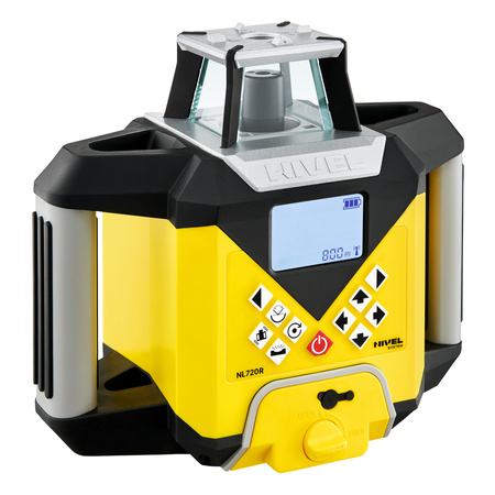 Nivel System NL720R DIGITAL NIWELATOR LASEROWY Z FUNKCJĄ AUTOWPASOWANIA + ŁATA LS-24 + STATYW SJJ32