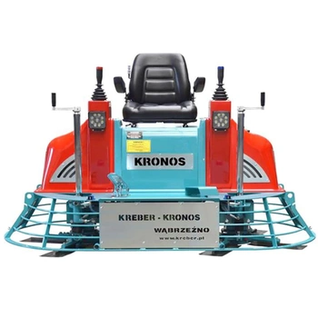 SAMOJEZDNA ZACIERACZKA DWUTALERZOWA KREBER K-436-2-TMM KRONOS, SILNIK HONDA GX 690, ŚREDNICA ZACIERANIA 2X 900 MM