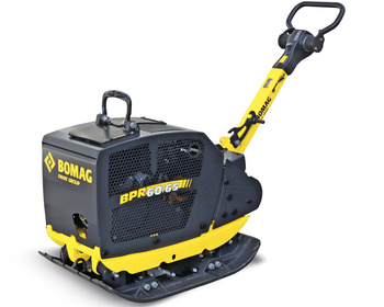 ZAGĘSZCZARKA REWERSYJNA 420 KG BOMAG BPR 60/65, 650 MM, ROZRUCH RĘCZNY, HONDA GX 390