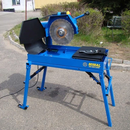 STOLIKOWA PRZECINARKA ELEKTRYCZNA MIMAL MPS400 (400 MM), GŁĘBOKOŚĆ CIĘCIA 135 MM