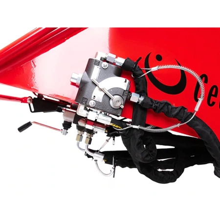 ROZDRABNIACZ SPALINOWY DO GAŁĘZI CEDRUS RB05PRO-HE-E ( RĘBAK ) LONCIN G420F ELEKTRYCZNY ROZRUCH HYDRAULICZNY PODAJNIK