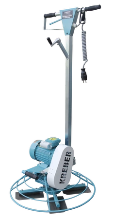 RĘCZNA ZACIERACZKA ELEKTRYCZNA, ŁOPATKOWA KREBER K-600 E, ŚREDNICA ZACIERANIA 600 MM
