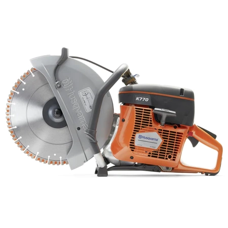 RĘCZNA PRZECINARKA SPALINOWA HUSQVARNA K 770 (350 MM) GŁĘBOKOŚĆ CIĘCIA 125 MM