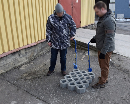 CHWYTAKI DO PŁYT AŻUROWYCH MIMAL CHA (PARA)