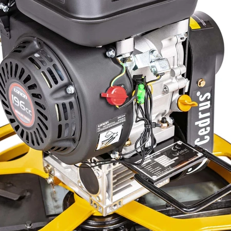 ZACIERACZKA DO BETONU KRAWĘDZIARKA CEDRUS ZC01 60CM + TALERZ LONCIN