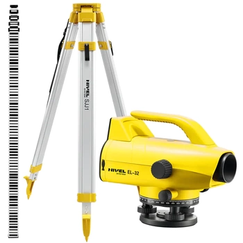 NIWELATOR ELEKTRONICZNY NIVEL SYSTEM EL-32 + STATYW SJJ1 + ŁATA TS-50