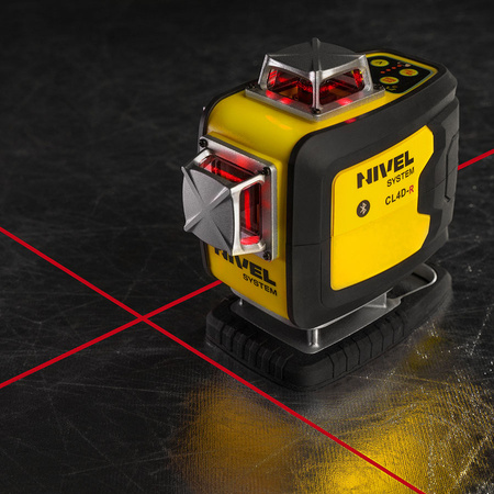 MULTI-LASER KRZYŻOWY NIVEL SYSTEM CL4D-R CZERWONY (4 X 360)