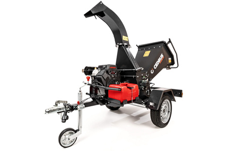 ROZDRABNIACZ SPALINOWY DO GAŁĘZI CEDRUS RBR13 R13 PROFESSIONAL ( RĘBAK ) LONCIN LC2V80FD ELEKTRYCZNY ROZRUCH 24 KM PRZYCZEPKA LEKKA JONCO
