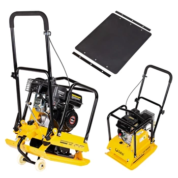 ZAGĘSZCZARKA SPALINOWA CEDRUS ZG07 96kg LONCIN G200F 20kN + MATA DO KOSTKI + KOŁA TRANSPORTOWE