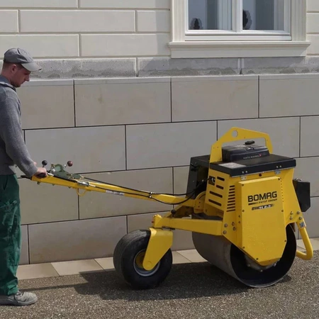 WALEC JEDNOBĘBNOWY BOMAG BW 71 E-2 D/E,  488KG, ROZRUCH ELEKTRYCZNY