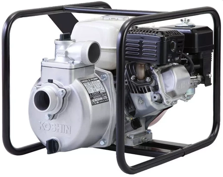 MOTOPOMPA DO WODY BRUDNEJ KOSHIN STH 80 E, HONDA GX160, WYDAJNOŚĆ 900  l/min