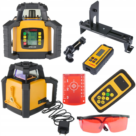 LAMIGO SPIN 330 NIWELATOR LASEROWY + STATYW ST140 + ŁATA LTL24 ZESTAW