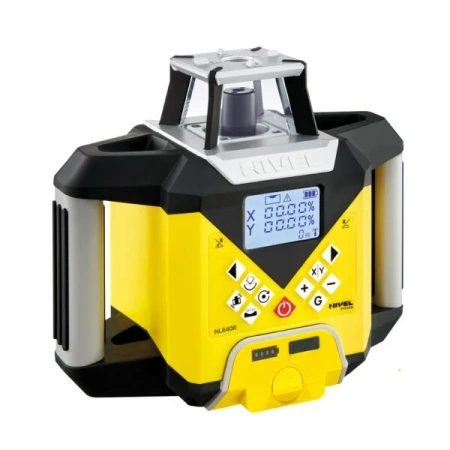 NIVEL SYSTEM NL640R DIGITAL NIWELATOR LASEROWY CYFROWY + ŁATA LS-24 + STATYW SJJ1 + WALIZKA