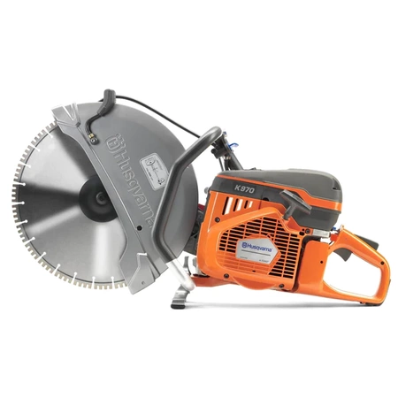 RĘCZNA PRZECINARKA SPALINOWA HUSQVARNA K 970 (400 MM), GŁĘBOKOŚĆ CIĘCIA 155 MM