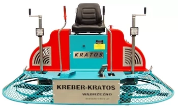 SAMOJEZDNA ZACIERACZKA DWUTALERZOWA KREBER K-446-2-TMM KRATOS, ŚREDNICA ZACIERANIA 2X 1145 MM