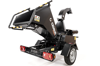 ROZDRABNIACZ SPALINOWY DO GAŁĘZI CEDRUS RBR13 R13 PROFESSIONAL ( RĘBAK ) LONCIN LC2V80FD ELEKTRYCZNY ROZRUCH 24 KM PRZYCZEPKA LEKKA JONCO