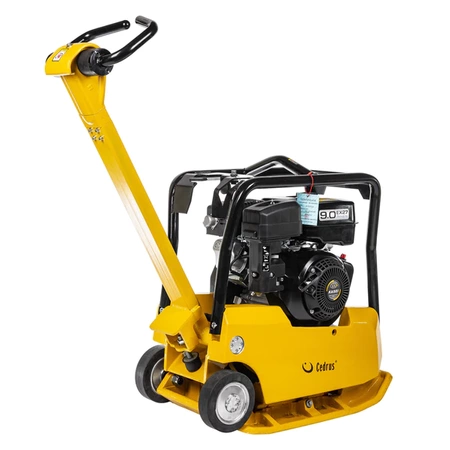 ZAGĘSZCZARKA SPALINOWA REWERSYJNA CEDRUS ZG04 160kg 30kN REWERS HYDRAULICZNY + KOŁA TRANSPORTOWE