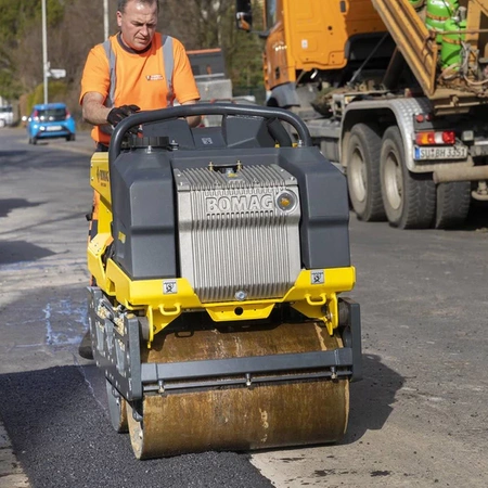 WALEC DWUBĘBNOWY BOMAG BW 65 D, 740KG, DIESEL KOHLER KD15-440