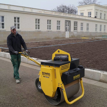 WALEC JEDNOBĘBNOWY BOMAG BW 71 E-2 D/E,  488KG, ROZRUCH ELEKTRYCZNY