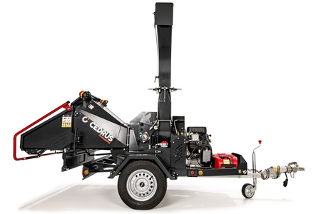 ROZDRABNIACZ SPALINOWY DO GAŁĘZI CEDRUS RBD16 D16 PROFESSIONAL ( RĘBAK ) LONCIN LC2V90FD ELEKTRYCZNY ROZRUCH 36 KM PRZYCZEPKA LEKKA, JONCO, HOMOLOGACJA, PODAJNIK HYDRAULICZNY