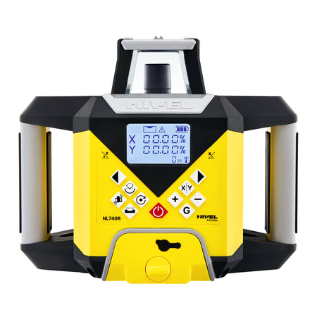 Nivel System NL740R DIGITAL NIWELATOR LASEROWY Z FUNKCJĄ AUTOWPASOWANIA + ŁATA LS-24 + STATYW SJJ1