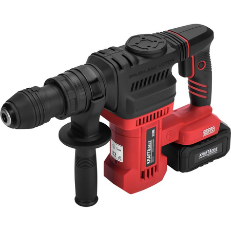 MŁOT UDAROWY AKUMULATOROWY KD3193, 21V 7,5J BEZSZCZOTKOWY 2X AKUMULATORY 4AH + WALIZKA