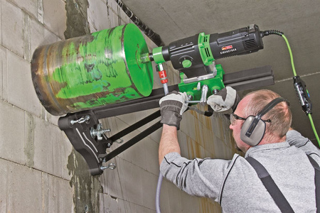 EIBENSTOCK DBE 352 WIERTNICA DIAMENTOWA + STATYW 352mm 3000W