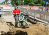 ZAGĘSZCZARKA 89 KG AMMANN APF 20/50, 500 MM, HONDA GX160