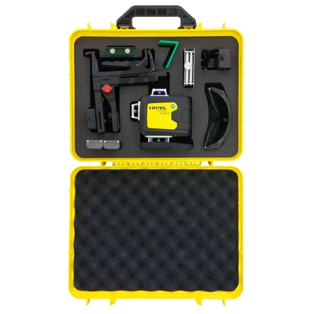 MULTI-LASER KRZYŻOWY NIVEL SYSTEM CL4D-G ZIELONY (4 X 360) + Statyw SJJ-M1 EX + Czujnik RD 800 DIGITAL