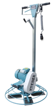 RĘCZNA ZACIERACZKA ELEKTRYCZNA, ŁOPATKOWA KREBER K-600 E, ŚREDNICA ZACIERANIA 600 MM