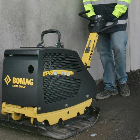 ZAGĘSZCZARKA REWERSYJNA 280 KG BOMAG BPR 40/60 D/E, 600 MM, ROZRUCH ELEKTRYCZNY, HATZ 1B20
