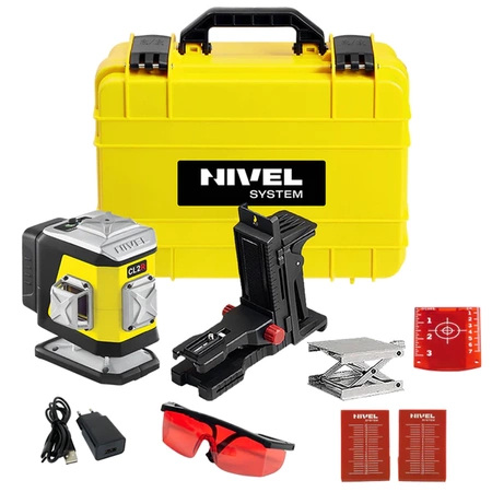 Nivel System CL2R Laser Krzyżowy 2x360 Czerwony