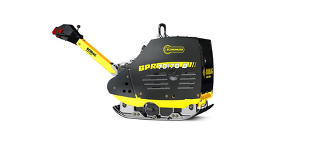 ZAGĘSZCZARKA REWERSYJNA 580 KG BOMAG BPR 70/70 D/E, 700 MM, ROZRUCH ELEKTRYCZNY, HATZ 1D81, SYSTEM ECONOMIZER