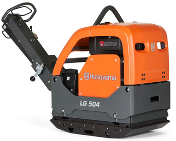 ZAGĘSZCZARKA REWERSYJNA 470 KG HUSQVARNA LG504 HATZ EL, ROZRUCH ELEKTRYCZNY